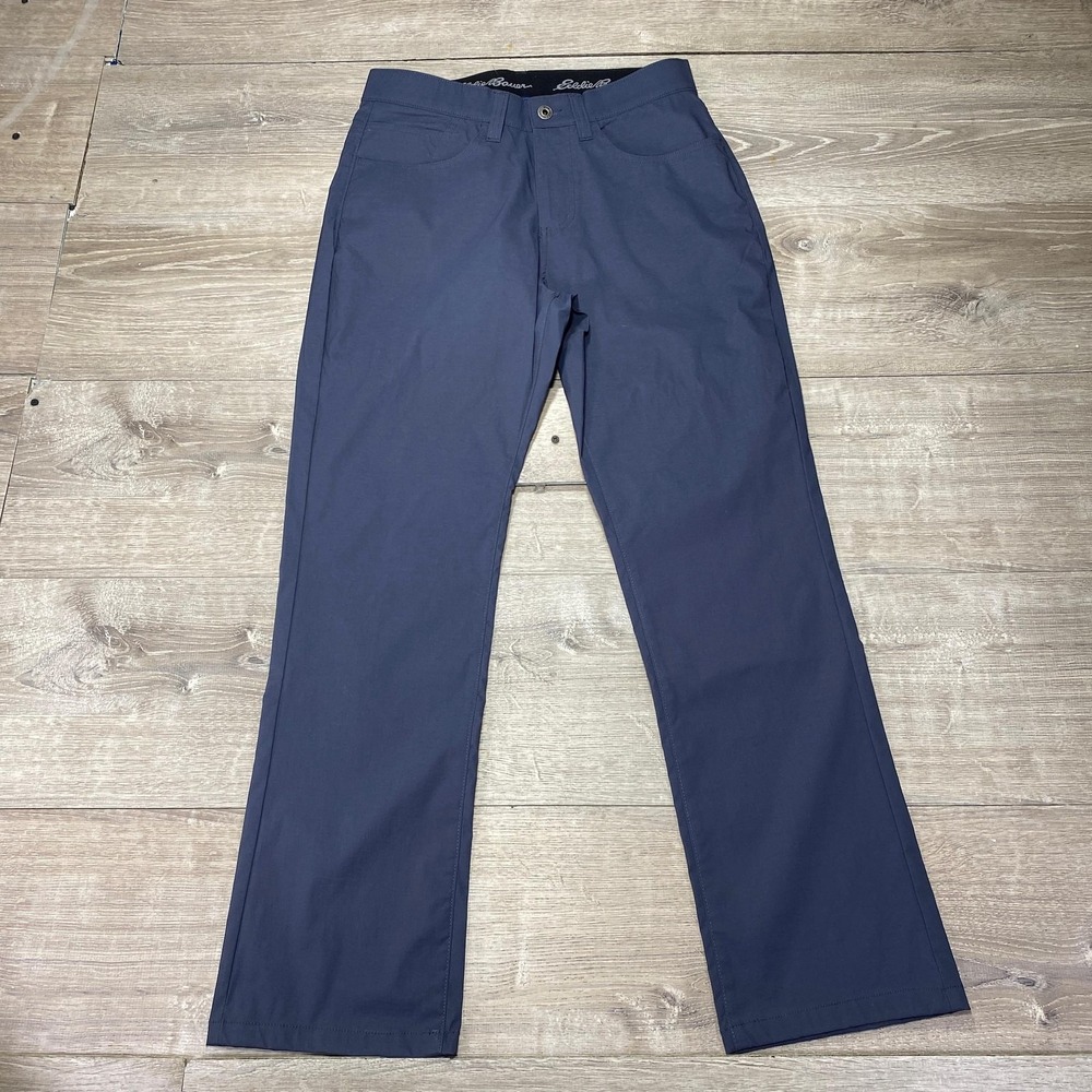 Eddie Bauer Pants Mens 32x30 Blue Nights Adventure Trek Water‎ Repellent Stretch